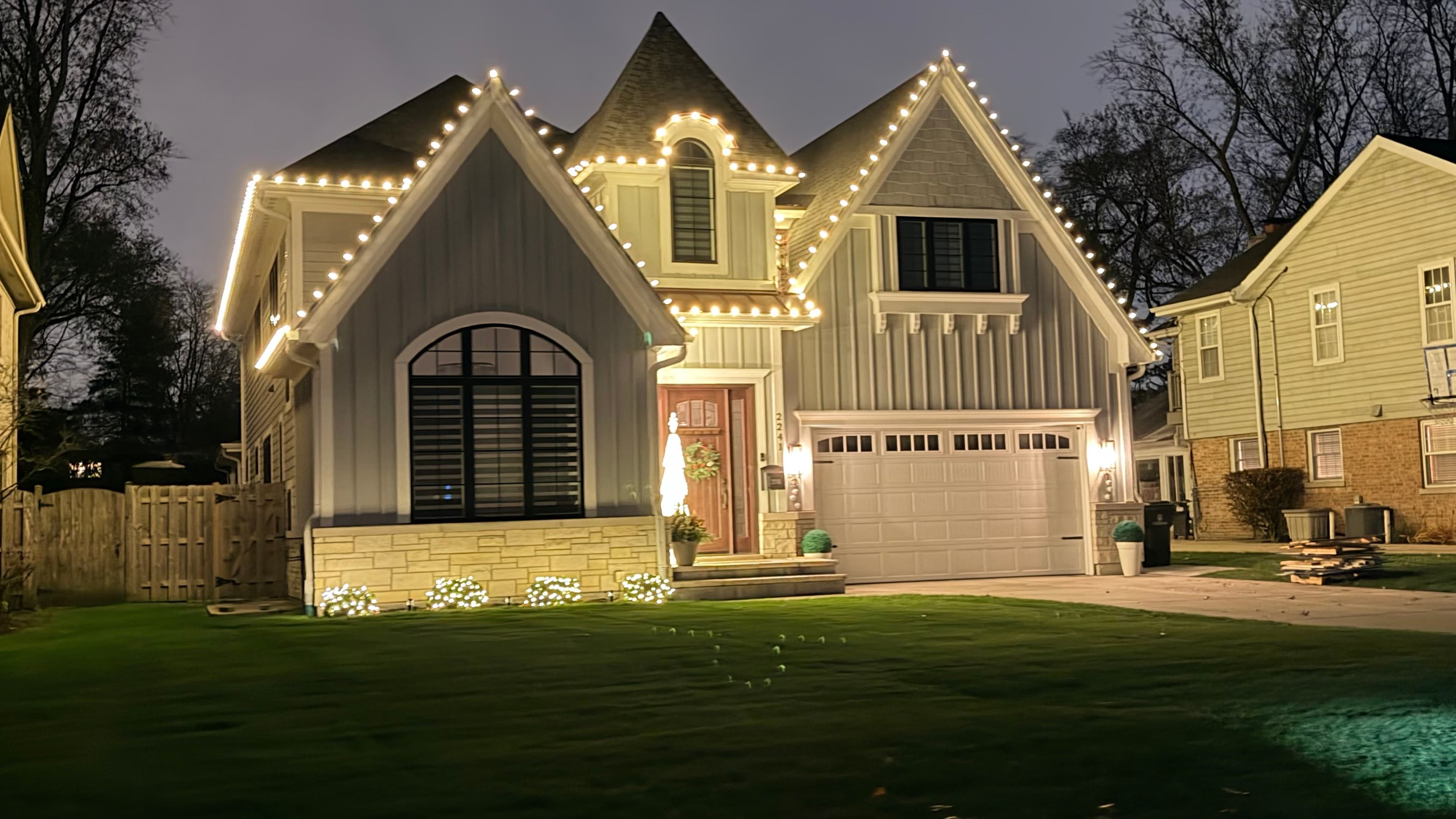 312 Lights installation