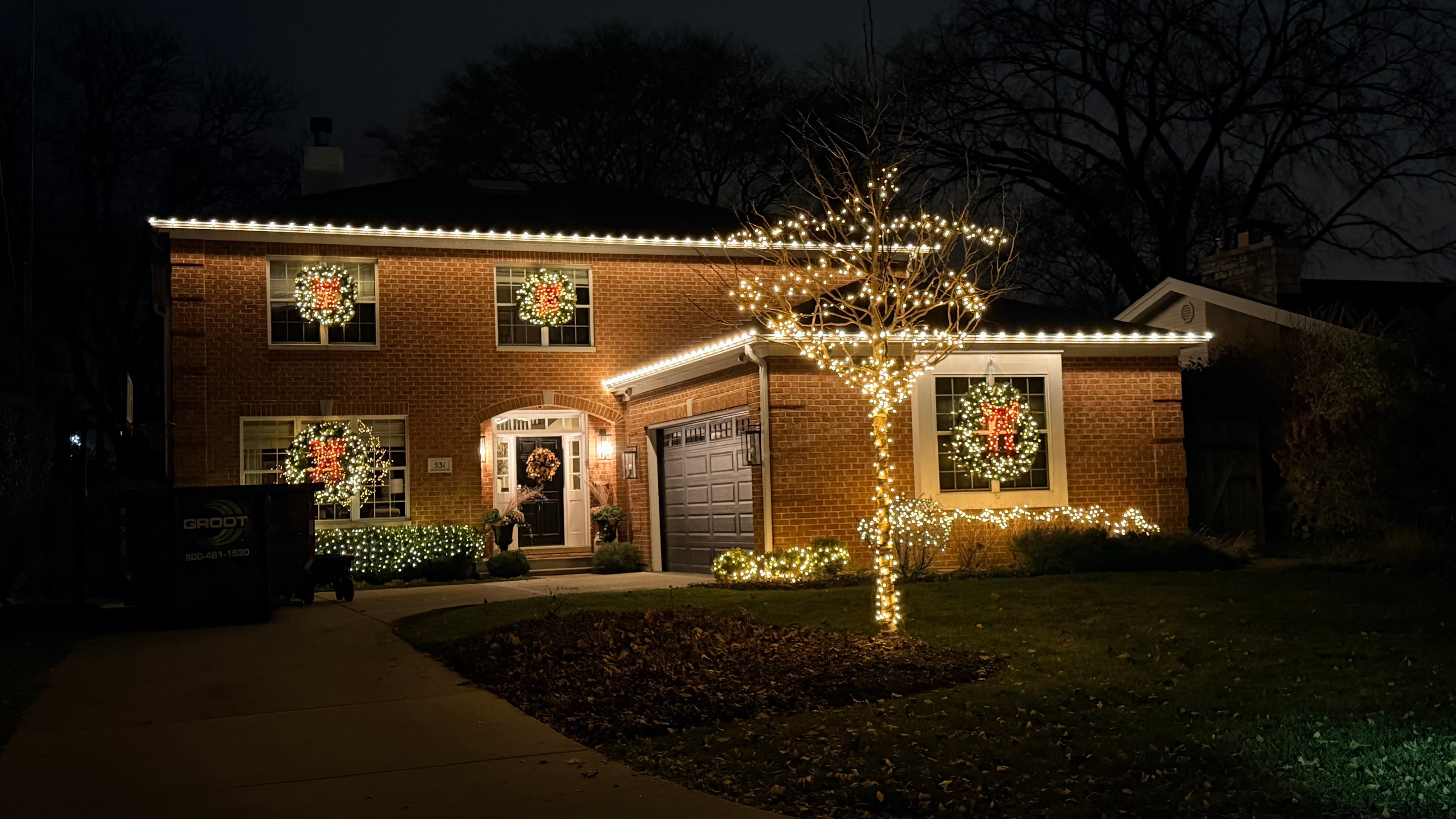 312 Lights installation