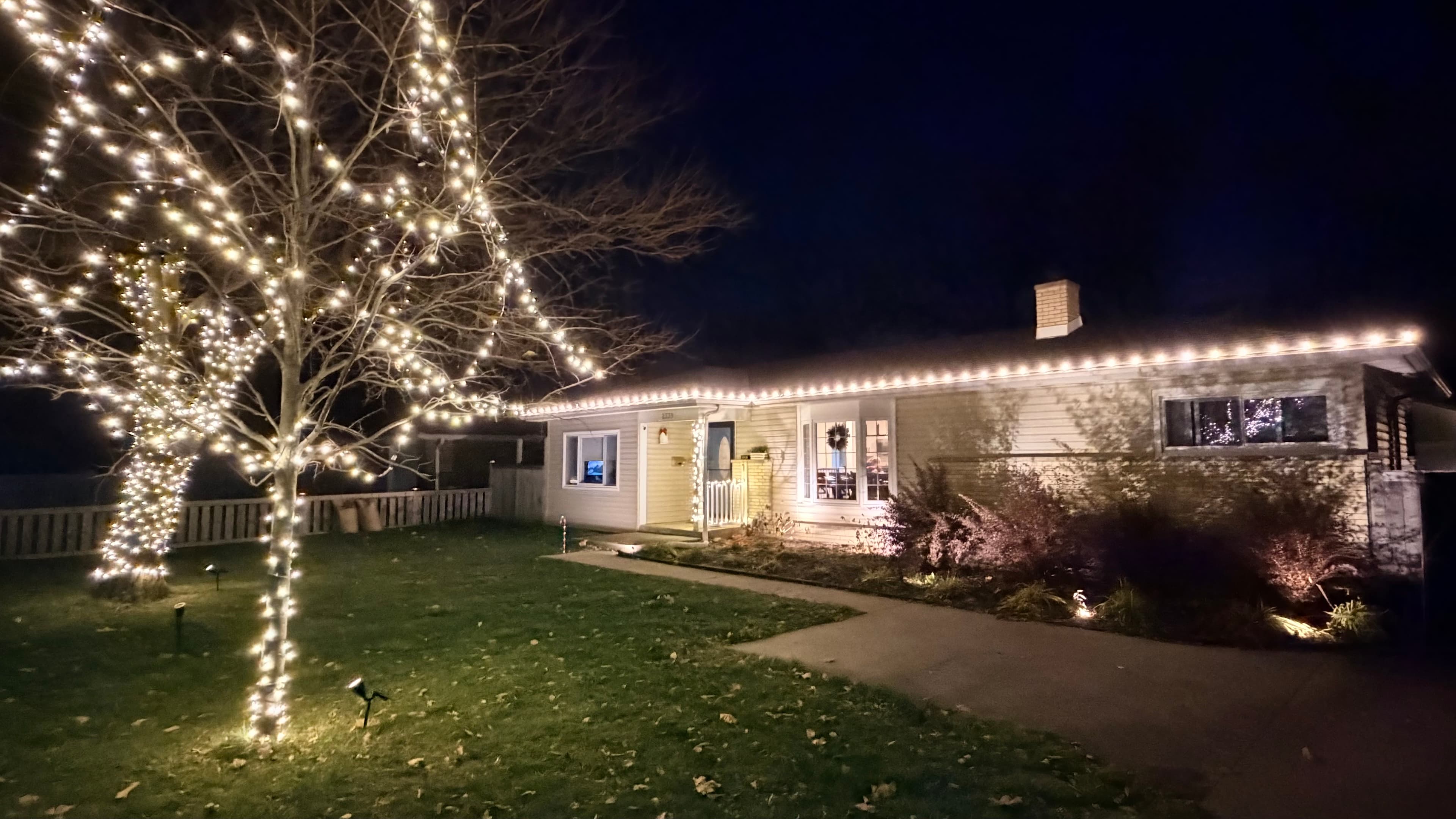312 Lights installation