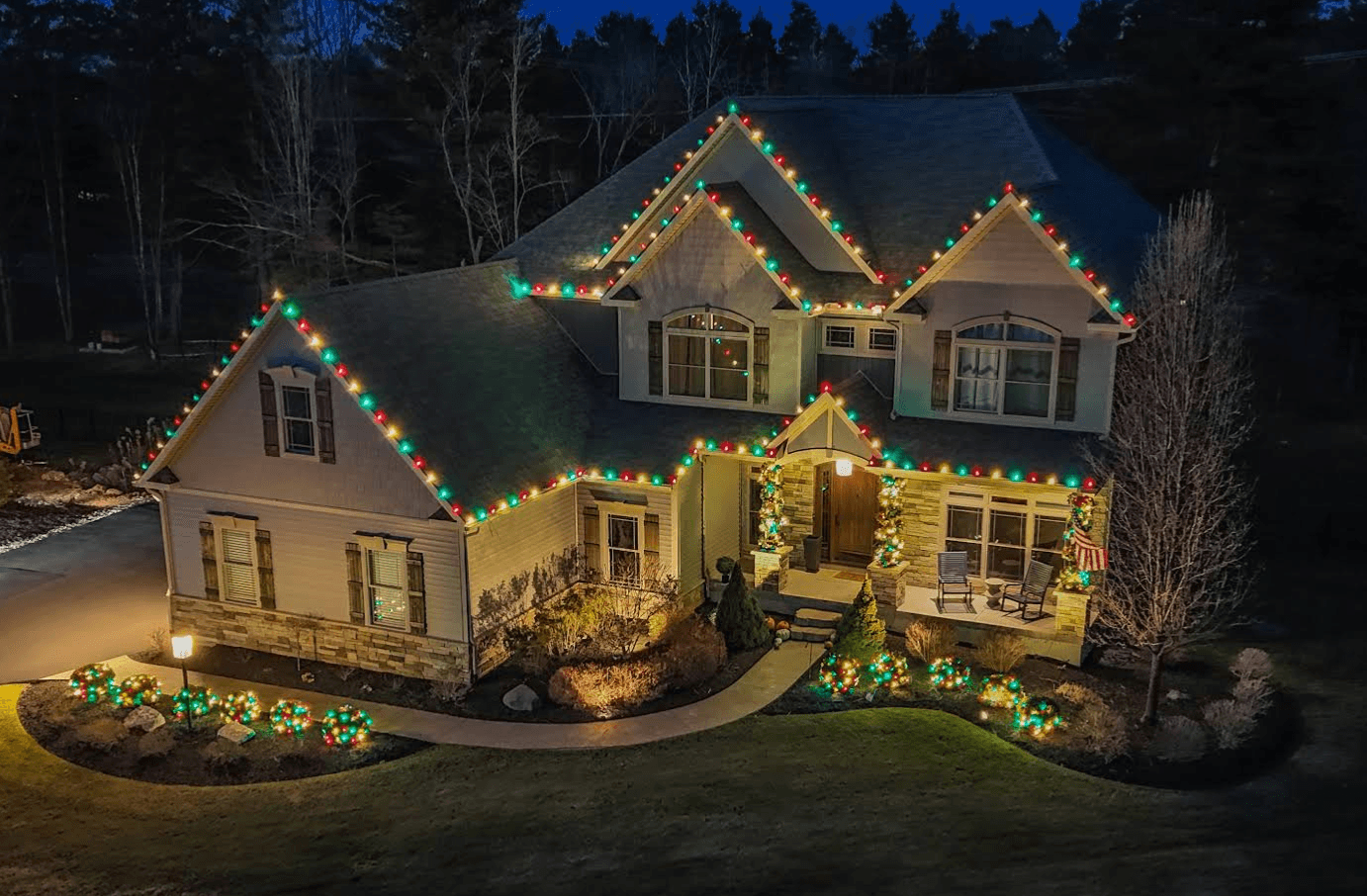 312 Lights installation